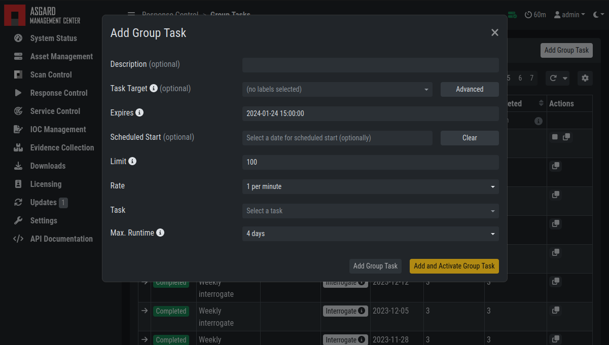 Execute Playbook on Group of Endpoints